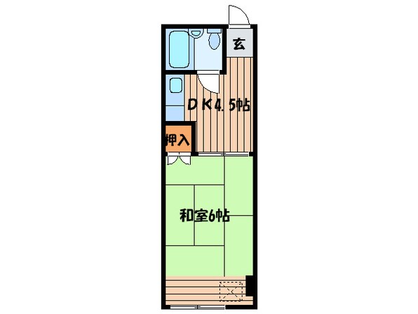 部谷ビルの物件間取画像